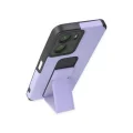 BUĞZ Vivo Y16 Kılıf Mega Standlı Silikon - Lila