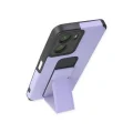 BUĞZ Vivo Y16 Kılıf Mega Standlı Silikon - Lila