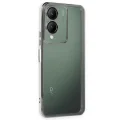 BUĞZ Vivo Y17s Kılıf Razer Lensli Silikon - Gümüş
