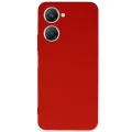 BUĞZ Vivo Y18 Kılıf First Silikon - Kırmızı