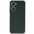 BUĞZ Vivo Y18 Kılıf First Silikon - Koyu Yeşil
