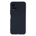 BUĞZ Vivo Y21s Kılıf Nano İçi Kadife Silikon - Lacivert