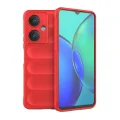 BUĞZ Vivo Y27 Kılıf Optimum Silikon - Kırmızı