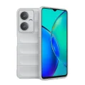 BUĞZ Vivo Y27 Kılıf Optimum Silikon - Krem