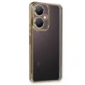 BUĞZ Vivo Y27 Kılıf Razer Lensli Silikon - Gold