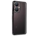 BUĞZ Vivo Y27 Kılıf Razer Lensli Silikon - Siyah