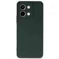 BUĞZ Vivo Y28 Kılıf First Silikon - Koyu Yeşil