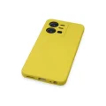 BUĞZ Vivo Y35 Kılıf Nano İçi Kadife Silikon - Sarı
