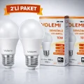 BUĞZ Volemi VM-10S Sensörlü LED Ampul 10W 2000 Lümen E27 Duy 50000 Saat Ömür Enerji Tasarruflu Beyaz Işık 2 Adet
