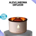 BUĞZ Volkan Efektli Aroma Difüzörü – Sessiz Çalışma, Otomatik Kapanma ve LED Işık