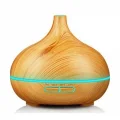 BUĞZ Vothoon Hava Nemlendirici 7 Led Işıklı Aromatik Oda Kokusu 550 Ml Kahve Aroma Difüzörü Buhar Makinası