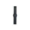 BUĞZ Watch 20mm Spor Delikli Kordon - Siyah-gri