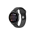 BUĞZ Watch 22mm Spor Delikli Kordon - Siyah-füme