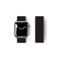 BUĞZ Watch 38mm Hasırlı Cırtcırtlı Kordon - Pembe-siyah