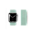 BUĞZ Watch 38mm Hasırlı Cırtcırtlı Kordon - Turkuaz
