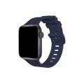 BUĞZ Watch 38mm Kr408 Çizgili Silikon Kordon - Lacivert