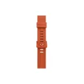 BUĞZ Watch 38mm Kr408 Çizgili Silikon Kordon - Turuncu