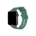 BUĞZ Watch 38mm Kr408 Çizgili Silikon Kordon - Yeşil