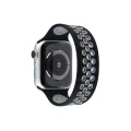 BUĞZ Watch 42mm Ayarlı Delikli Silikon Kordon - Siyah-gri