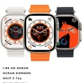  Watch 8 Series Ultra Uyumlu T800 Ultra Şık Tasaraımlı 3 Tuş Aktif 2023 Akıllı Saat