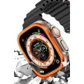 BUĞZ Watch Ultra 49mm Alüminyum Kasa Cam Ekran Koruyucu - Turuncu