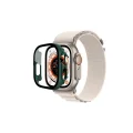 BUĞZ Watch Ultra 49mm Desert Camlı Kasa Ekran Koruyucu - Koyu Yeşil