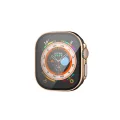 BUĞZ Watch Ultra 49mm Legend Camlı Kasa Ekran Koruyucu - Siyah-gold