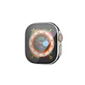 BUĞZ Watch Ultra 49mm Legend Camlı Kasa Ekran Koruyucu - Siyah-gümüş