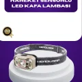 BUĞZ Wave Sensörlü LED Kafa Lambası Şarjlı Ayarlanabilir Işık