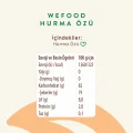 BUĞZ Wefood Hurma Özü Soğuk Sıkım (315 gr)