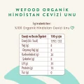 BUĞZ Wefood Organik Glutensiz Hindistan Cevizi Unu (320 gr)