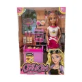 BUĞZ WG66748 Vardem Kutulu   Kafe İşleten Bebek Set 11,5 inç