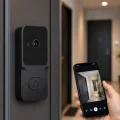 BUĞZ Wi-Fi Akıllı Görüntülü Kapı Zili | HD Kamera, Gece Görüşü ve Telefon Bildirimli