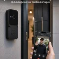 BUĞZ Wi-Fi Bağlantılı Akıllı Kapı Zili  Telefon Kontrollü HD Güvenlik Sistemi