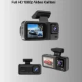 BUĞZ Wi-Fi Bağlantılı Full HD Araç Kamera Seti 3 Kameralı Park Koruma ve Döngü Kayıt