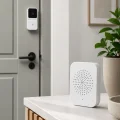BUĞZ Wi-Fi Beyaz Görüntülü Kapı Zili  HD Kamera, Gece Görüşü ve Çift Yönlü Konuşma Özellikli - BUĞZ