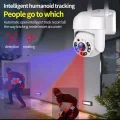 BUĞZ Wi-fi ptz iç ve dış mekan 360 derece çift antenli 1080p 3 mp speed dome ip kamera