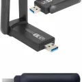 BUĞZ Wifi Alıcı Dual Band Usb 3.0 Adaptör Kablosuz Windows 7/8/10/11 - BUĞZ