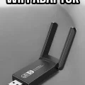BUĞZ Wifi Alıcı Wifi Adaptörü USB Girişli 3.0