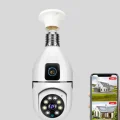 BUĞZ WiFi Ampul Güvenlik Kamerası 1080P Full HD Gece Görüşlü ve Hareket Algılamalı
