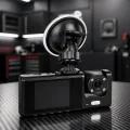 BUĞZ WiFi Çift Kameralı Araç İçi Kayıt Kamerası 1080P Full HD 170° Geniş Açılı Araç Kamerası