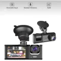 BUĞZ WiFi Destekli 1080p 3 Kameralı Araç İçi Kamera LCD Ekranlı Gece Görüşlü G Sensörlü