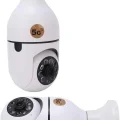  Wifi Güvenlik Kamerası 360 Derece Dönebilen Harekete Duyarlı Gece Görüşlü Ampul