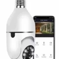 BUĞZ Wifi Güvenlik Kamerası Çift kameralı Ampule Takılabilir Sensörlü - BUĞZ