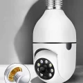  Wifi Kamera Duylu Ampul Görünümlü 360 Derece Dönebilen Ev Kamerası