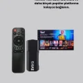BUĞZ WiFi ve Bluetooth Destekli Android TV Dönüştürücü Stick