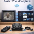 BUĞZ WiFi YouTube Dijital Uydu Alıcısı – 1080P Full HD, HDMI & USB, Tüm TV’ler İçin Uyumlu