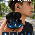 BUĞZ Wireless Gaming Kulaklık Mikrofonlu Bluetooth Oyuncu Kulaklığı