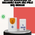 BUĞZ Wireless Kapı Zili Pratik ve Zahmetsiz Günlük Kullanım