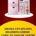 BUĞZ Wireless Şarjlı Akıllı Saat ve Dijital Göstergeli Kablosuz Bluetooth Kulaklık Nabız Ölçer